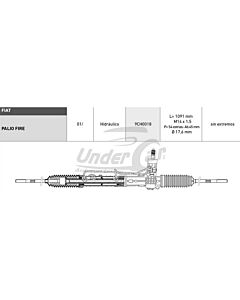 Cremalleras Hidráulicas PALIO FIRE SIN EXTREMOS 01/...HIDRAULICO