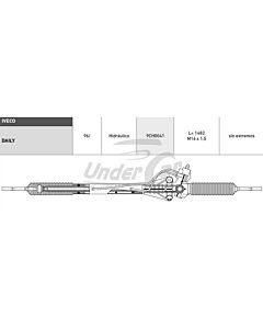 Cremalleras Hidráulicas DAILY SIN EXTREMOS 96/...HIDRAULICO
