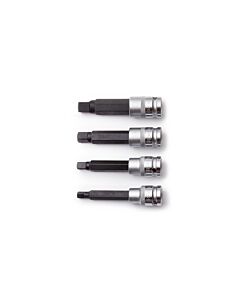 Herramientas Manuales Juego de Bocallaves con Punta Cuadrada [1/2'] ( 4Pzs) BREMEN® mm Cuadrada -