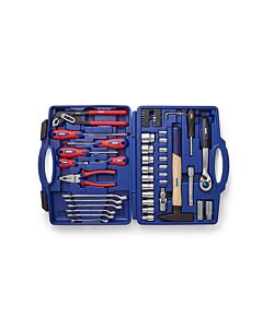 Herramientas Manuales Juego de Bocallaves con Accesorios [1/2'] (55Pzs) BREMEN® mm Hexagonal -