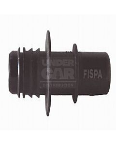 CONECTOR PARA MANGUERA  3/8 X 3/8 Liso - Racord
