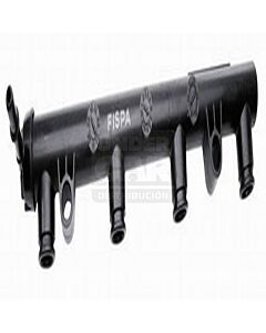 RAMPA DE INYECTORES  CHEVROLET Celta 1.4 03/07 - Prisma 1.4 07/09 Sistema Delphi