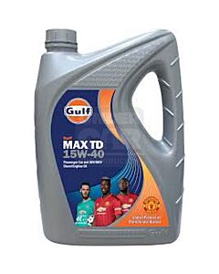 Mineral Aceite Gulf MAX 15W40 x 4 Lts Mineral Gulf