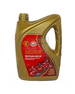 Semi Sintetico Aceite Tec Plus 10W40 x 4 Lts Semi-sintetico Gulf