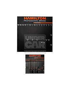 EXHIBIDOR DE BROCAS SDS PLUS C OMPLETO 144 PIEZAS HAMILTON®