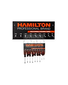EXHIBIDOR DE DESTORNILLADORES TORX COMPLETO - EXTC HAMILTON®