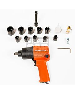NEUMATICA KIT 17Pcs IMPACTO 76 0 Nm HN30 E.1/2 I HAMILTON®