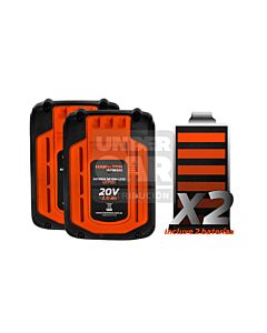 TALADRO C/PERCUTOR 20 volt 2 Baterias motor con carbones HAMILTON®