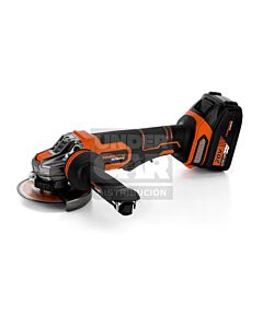 AMOLADORA ANGULAR 115 mm 20volt motor con carbones HAMILTON®