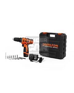 TALADRO ATORNILLADOR 12volt motor con carbones HAMILTON®