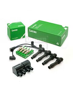 KIT BOBINA CABLES BUJIAS (LEIG005/LEIHTG79SC/LSPKR6E) CHEVROLET CORSA 1,6 16V
