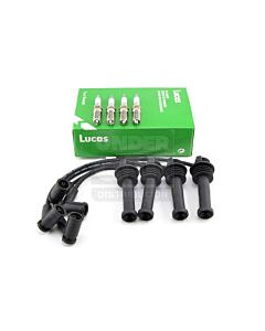 KIT CABLES Y BUJIAS (LEIHTF35SC/LSP6R05) FORD KA / FIESTA / FOCUS / MONDEO - MOTOR SIGMA 1.6 16V