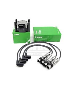 KIT BOBINA CABLES (LEIG006/LEIHTV25ST) VW FOX / GOL TREND / SURAN / VOYAGE