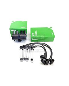 KIT BOBINA CABLES (LEIG029/LEIHTG73SC) FORD KA / FIESTA / FOCUS / MONDEO - MOTOR SIGMACHEVROLET CORSA / AGILE - MOTOR SIGMA 1.4 8V
