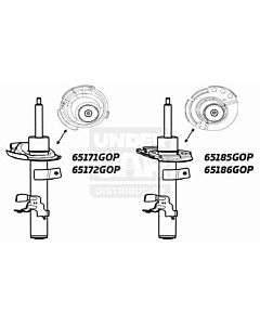 Amortiguador Delantero FORD ESCAPE KUGA (Izquierdo) 13/…