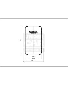 Fuelle Acoplados 525-370 Fuelle Lobular