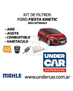 Kit De Filtros KIT DE FILTROS FORD FIESTA KINETIC MOTOR SIGMA